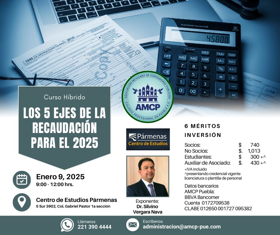 Los Cinco Ejes de la Recaudación para el 2025