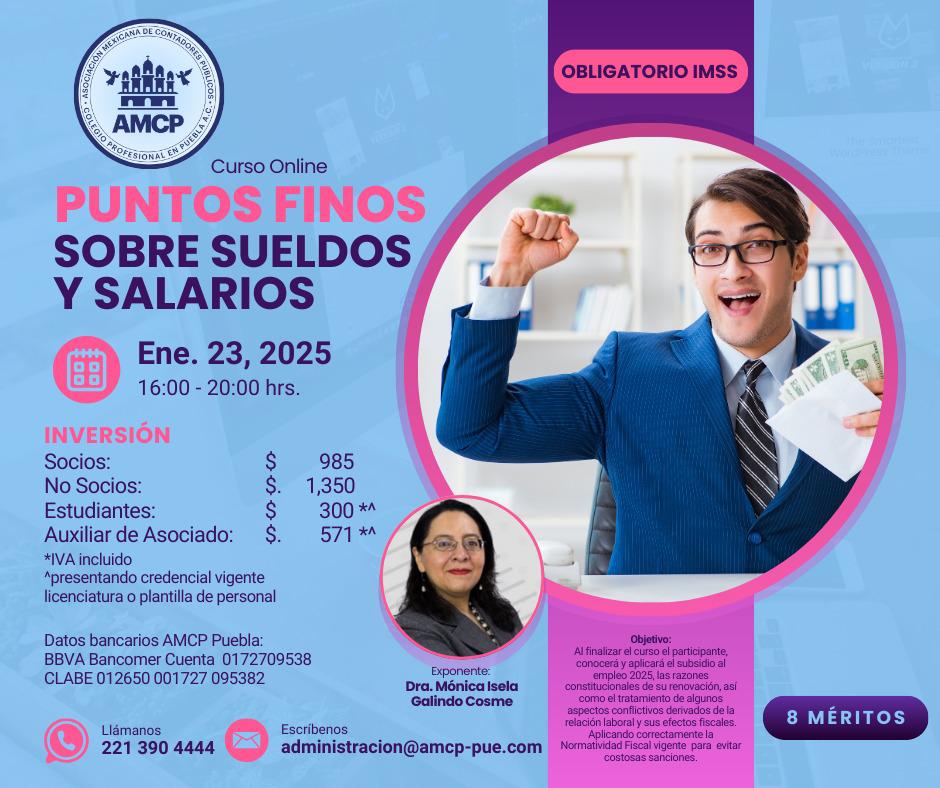 PUNTOS FINOS SOBRE SUELDOS Y SALARIOS