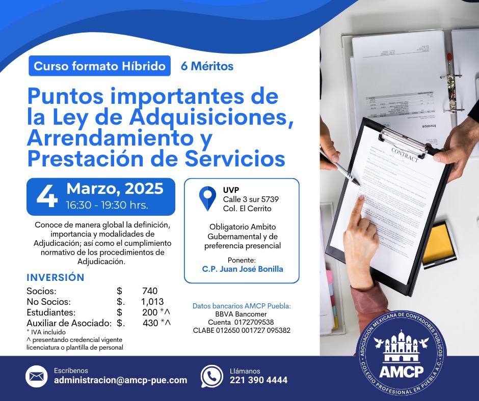Puntos Importantes de la Ley de Adquisiciones, Arrendamiento y Prestación de Servicios