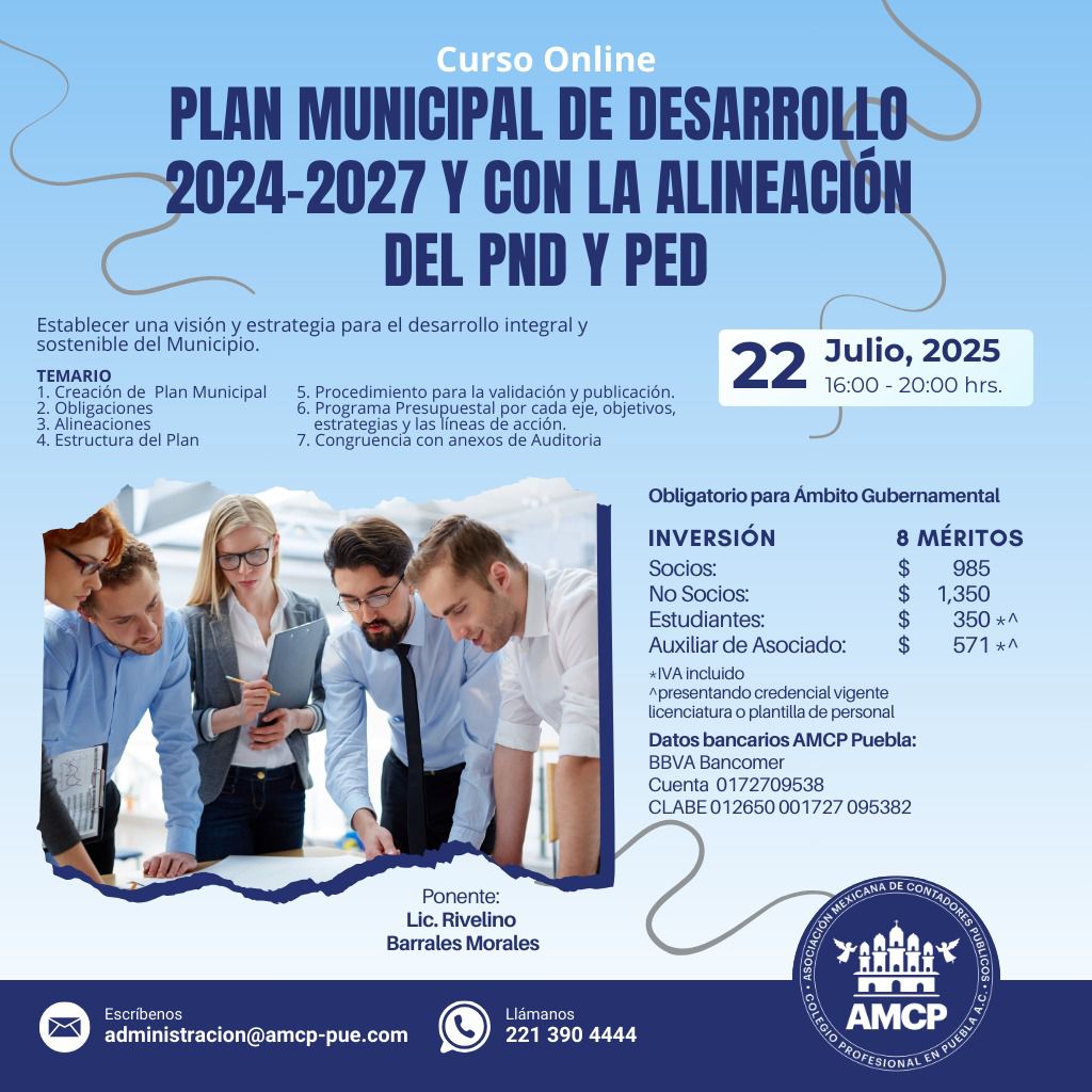 Plan Municipal de Desarrollo 2024-2027 y con la alineación del PND y PED