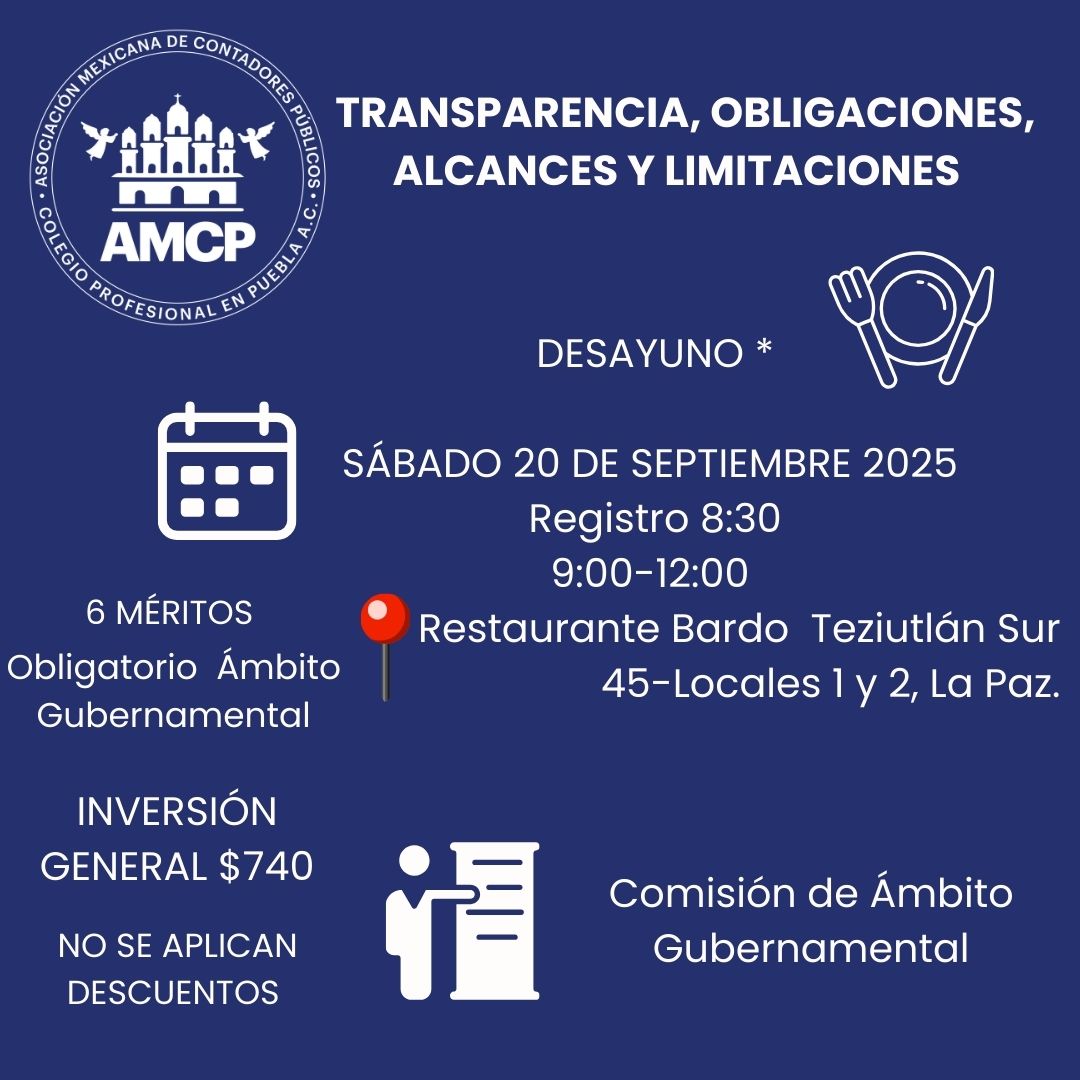 Transparencia, Obligaciones, Alcances y Limitaciones