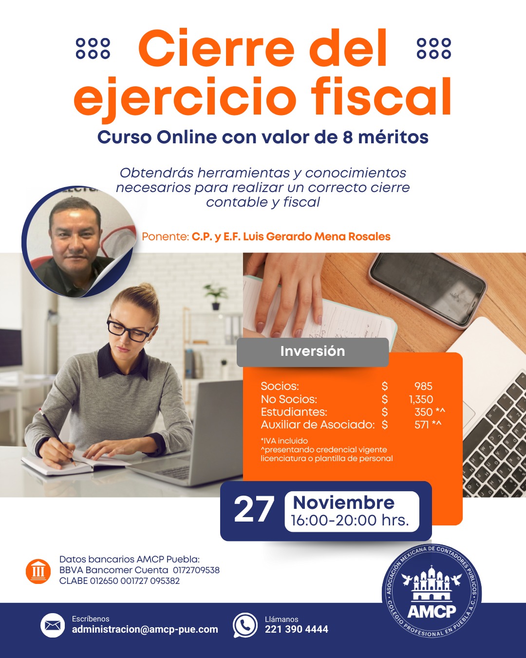 Cierre del ejercicio fiscal