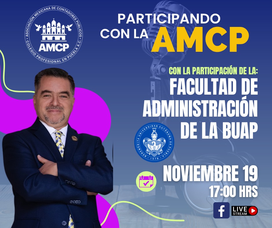 CON LA PARTICIPACIÓN DE LA: FACULTAD DE ADMINISTRACIÓN DE LA BUAP