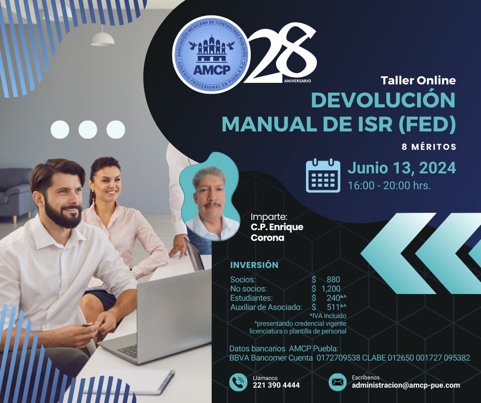 Devolución manual de ISR (FED)