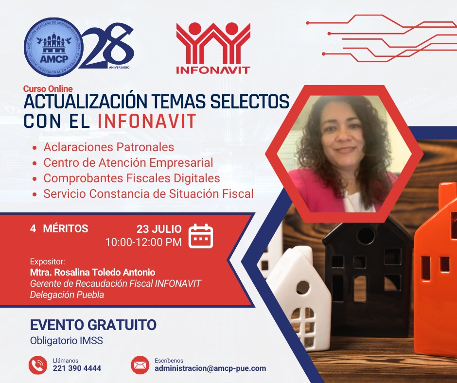 Actualización temas selectos con el INFONAVIT