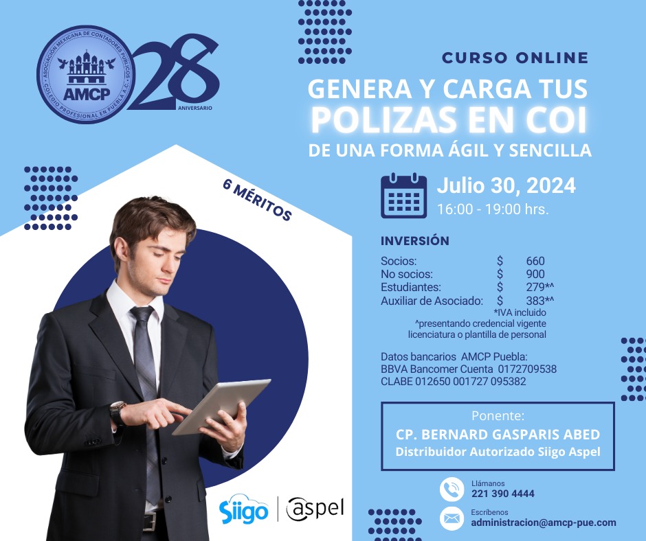 Genera y Carga tus Pólizas en COI, de una forma ágil y sencilla