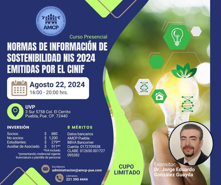 Normas de Información de Sostentabilidad NIS 2024 Emitidas por el CINIF