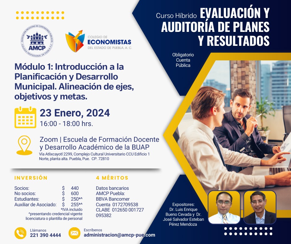 EVALUACIÓN Y AUDITORÍA DE PLANES Y RESULTADOS MÓDULO 1