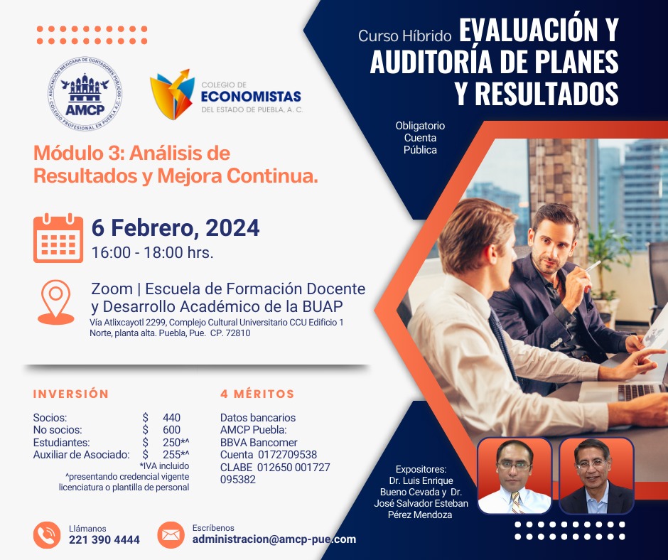 EVALUACIÓN Y AUDITORÍA DE PLANES Y RESULTADOS MÓDULO 3