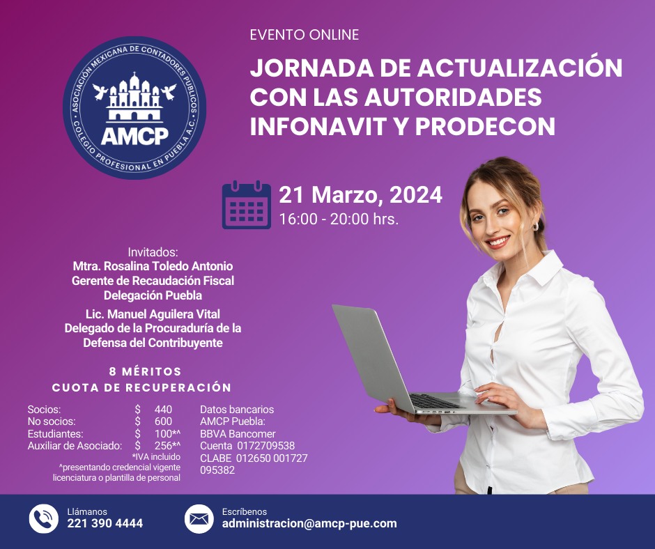 Jornada de Actualización con las Autoridades INFONAVIT y PRODECON